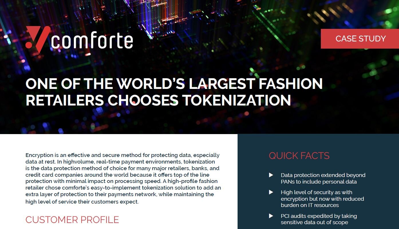 Major Fashion Retailer Chooses Tokenization