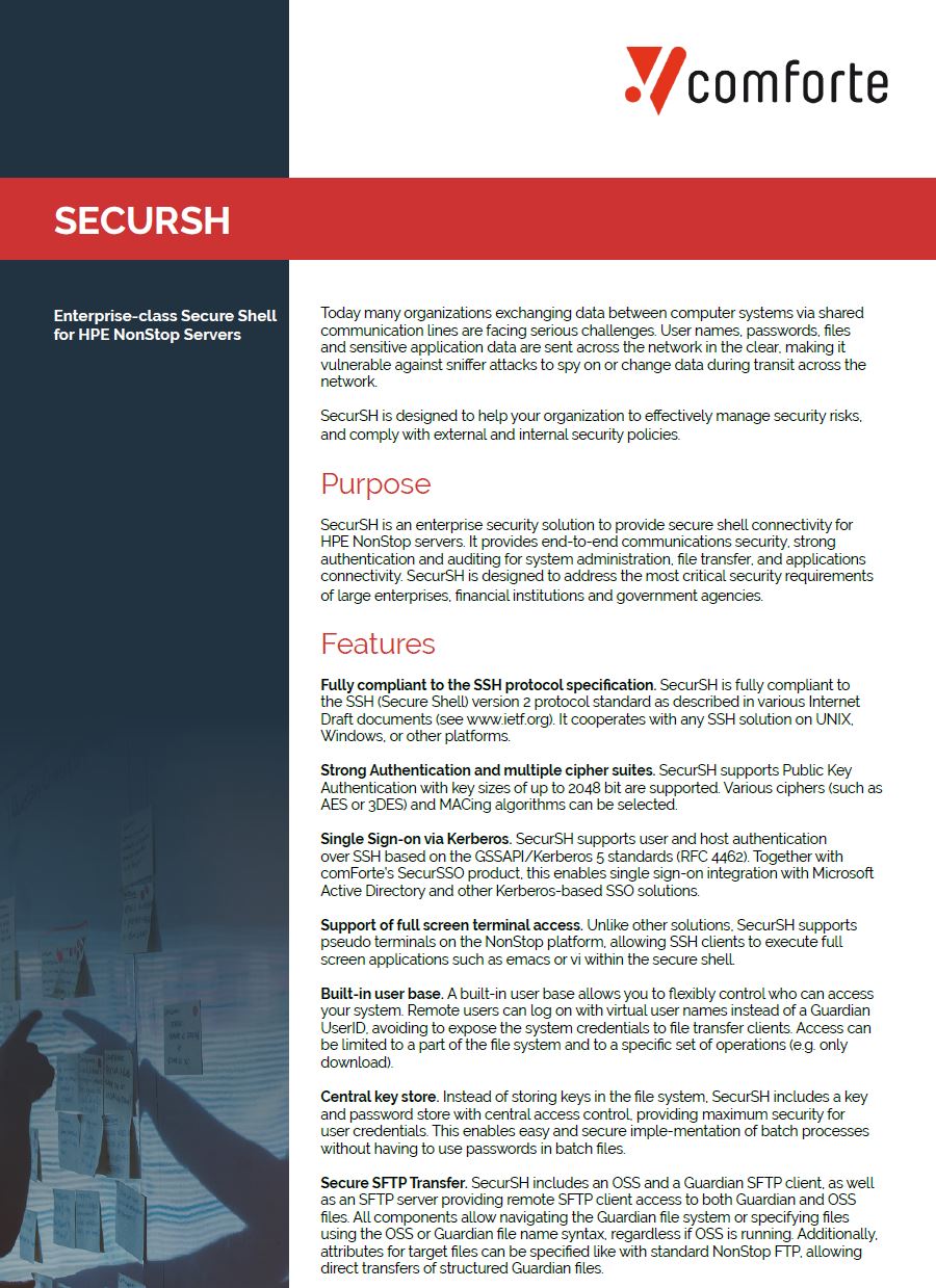 Fact sheet: SecurSH