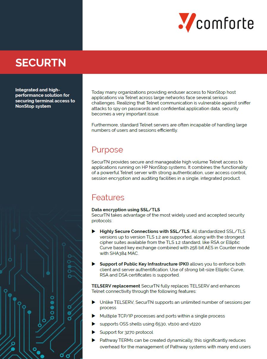 Fact sheet: SecurTN