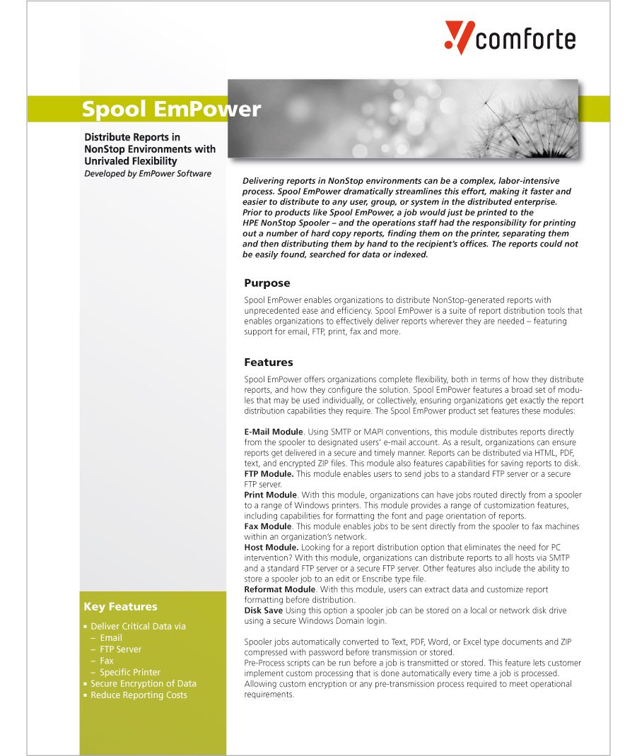 Fact sheet: Spool EmPower