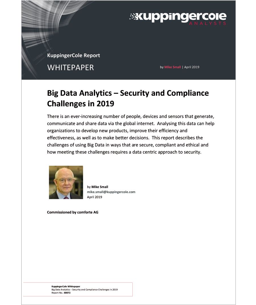 Big Data Analytics - Security and Compliance Challenges in 2019